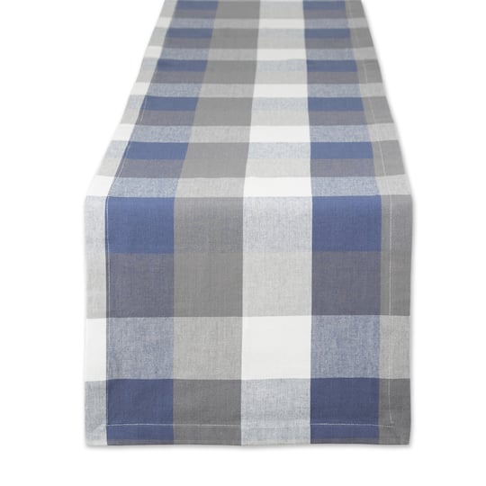 DII® 108" Tri-Color Check Table Runner